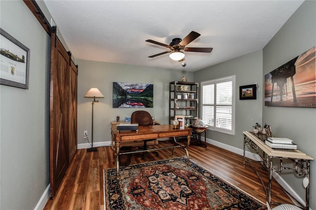 Home Office, Interior, Wood Texture Flooring