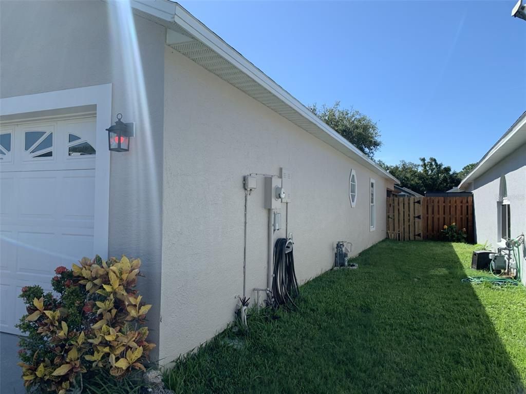 Backyard, Exterior