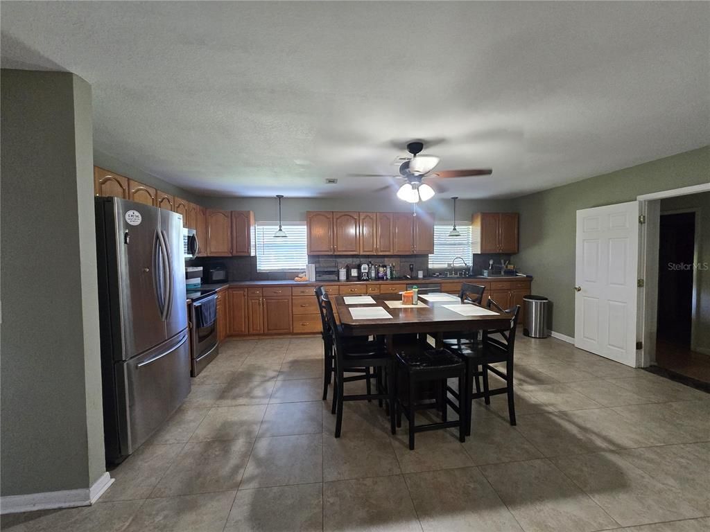 Dining room, Interior, Kitchen