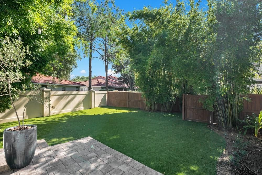 Backyard, Exterior