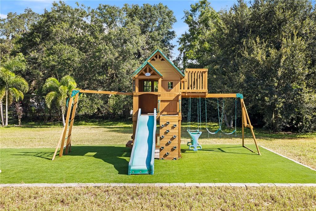 Backyard, Exterior, Playground