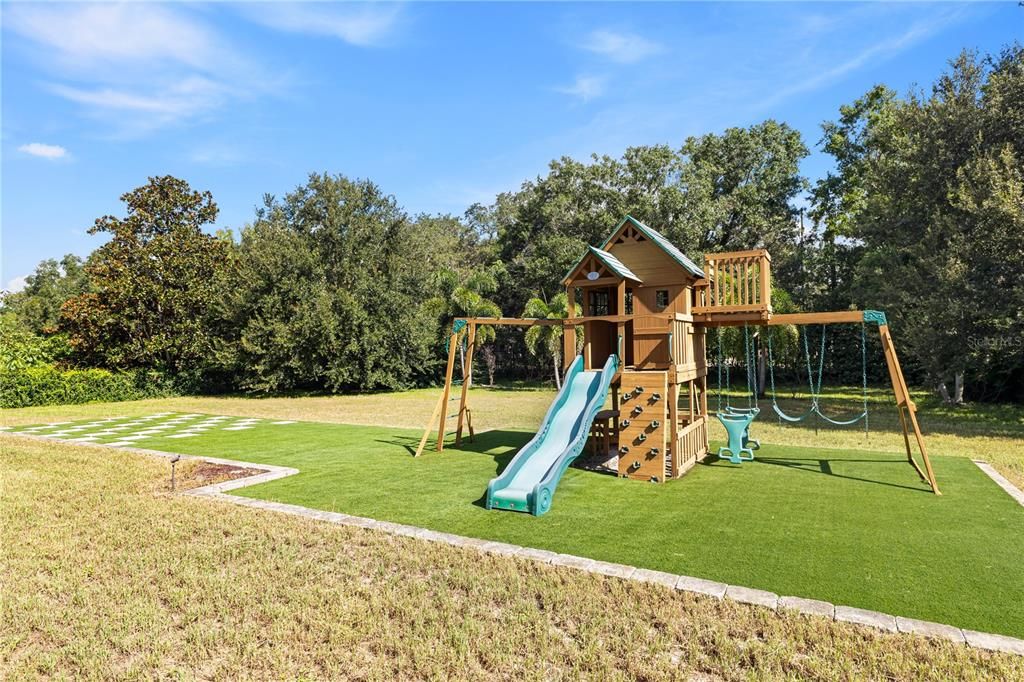 Backyard, Exterior, Playground