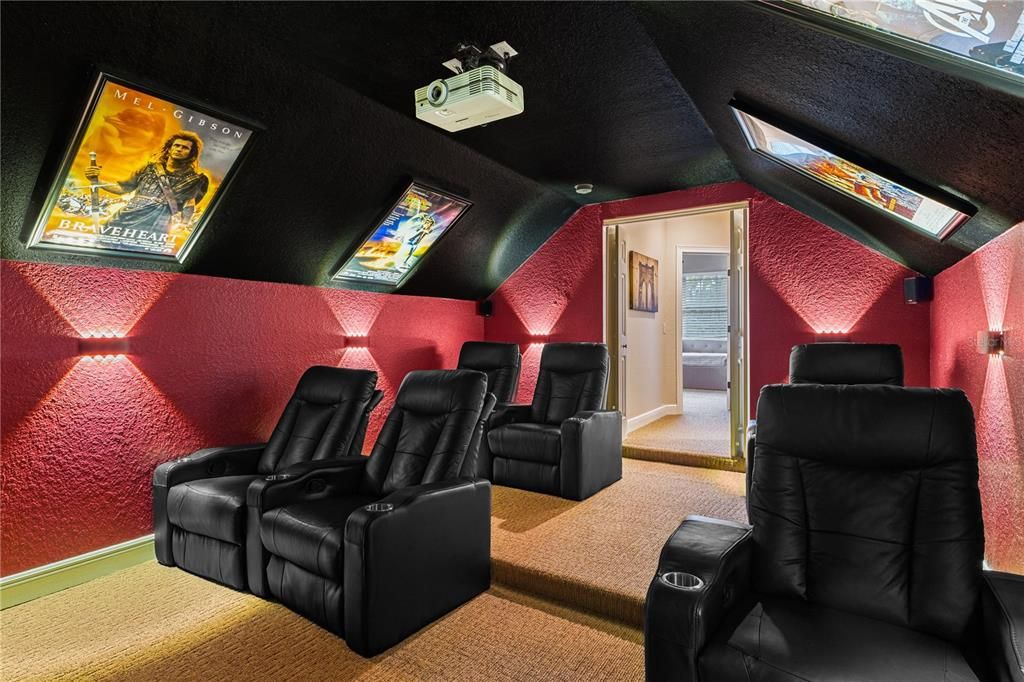 Home Theatre Room, Interior, Theatre Room