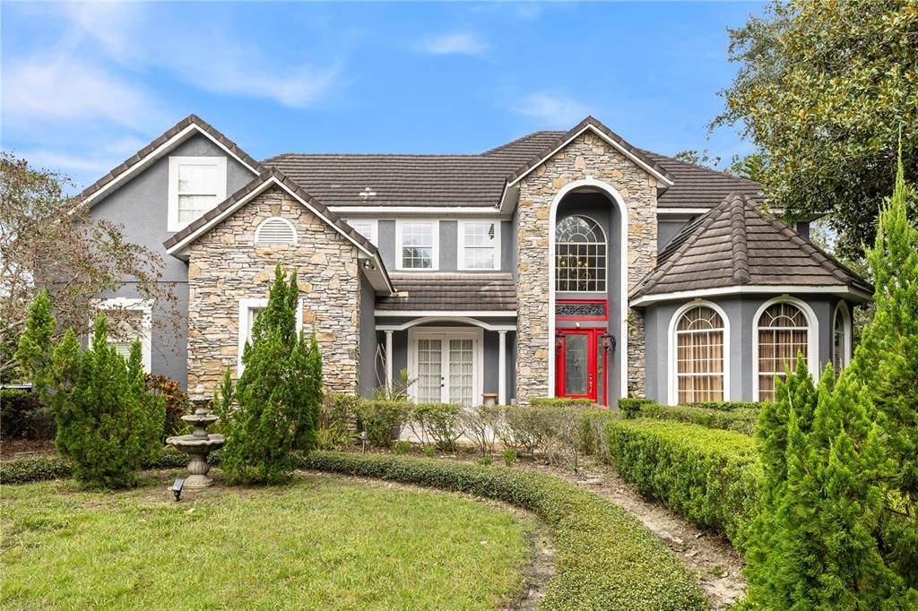 Exterior, Facade, Brick Traditional