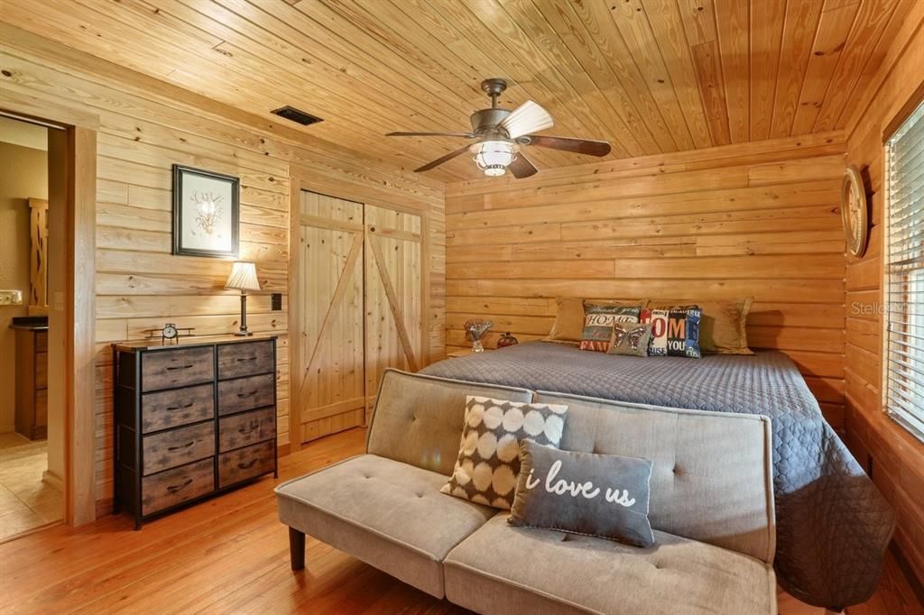 Bedroom, Interior, Wooden Ceilings, Wood Texture Flooring, Wooden Walls