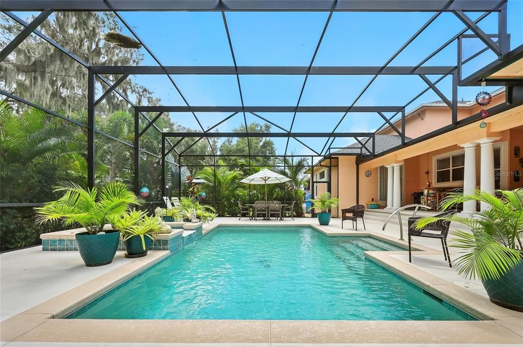 Glass Ceilings, Interior, Pool, Sun Room