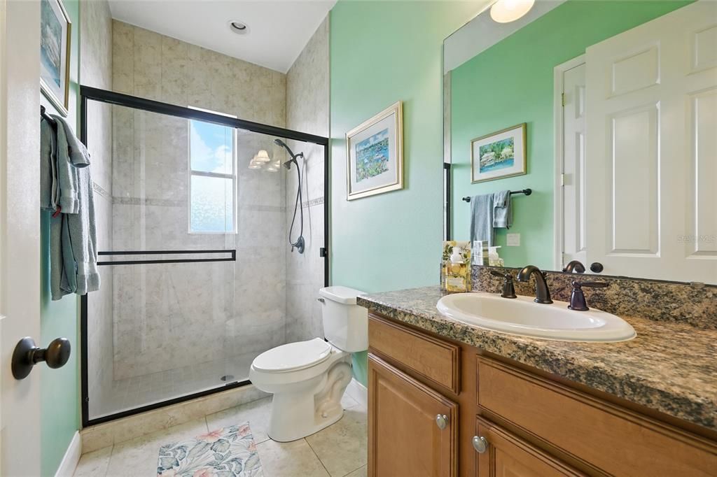 Bathroom, Interior, Recessed Lighting