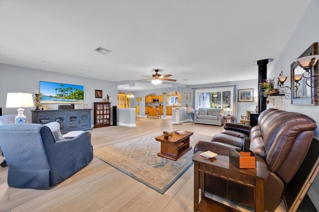Interior, Living room, Wood Texture Flooring