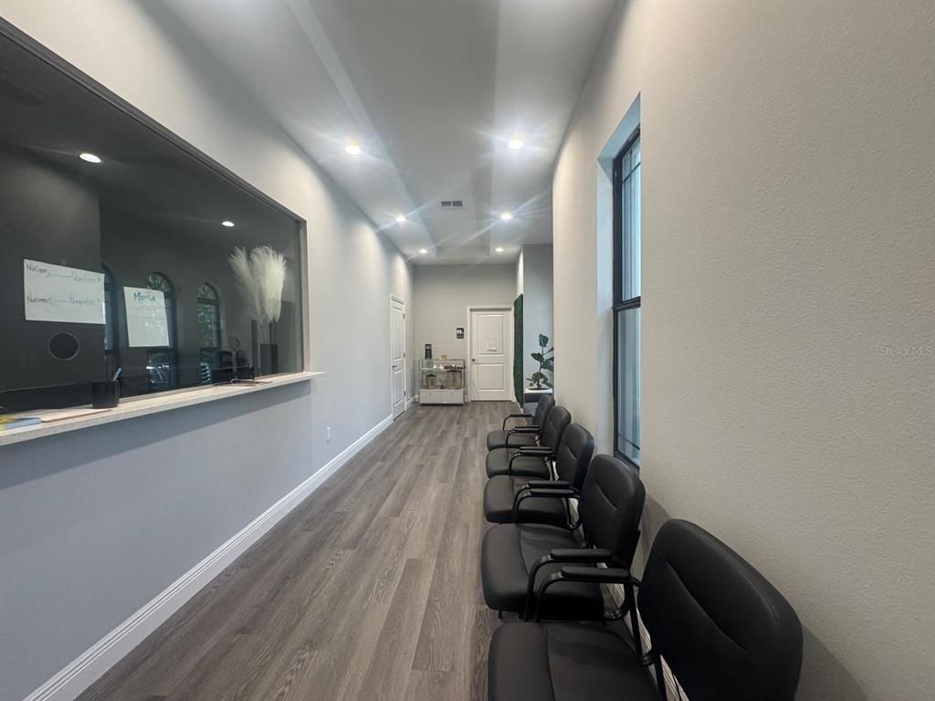 Home Theatre Room, Interior, Recessed Lighting, Wood Texture Flooring