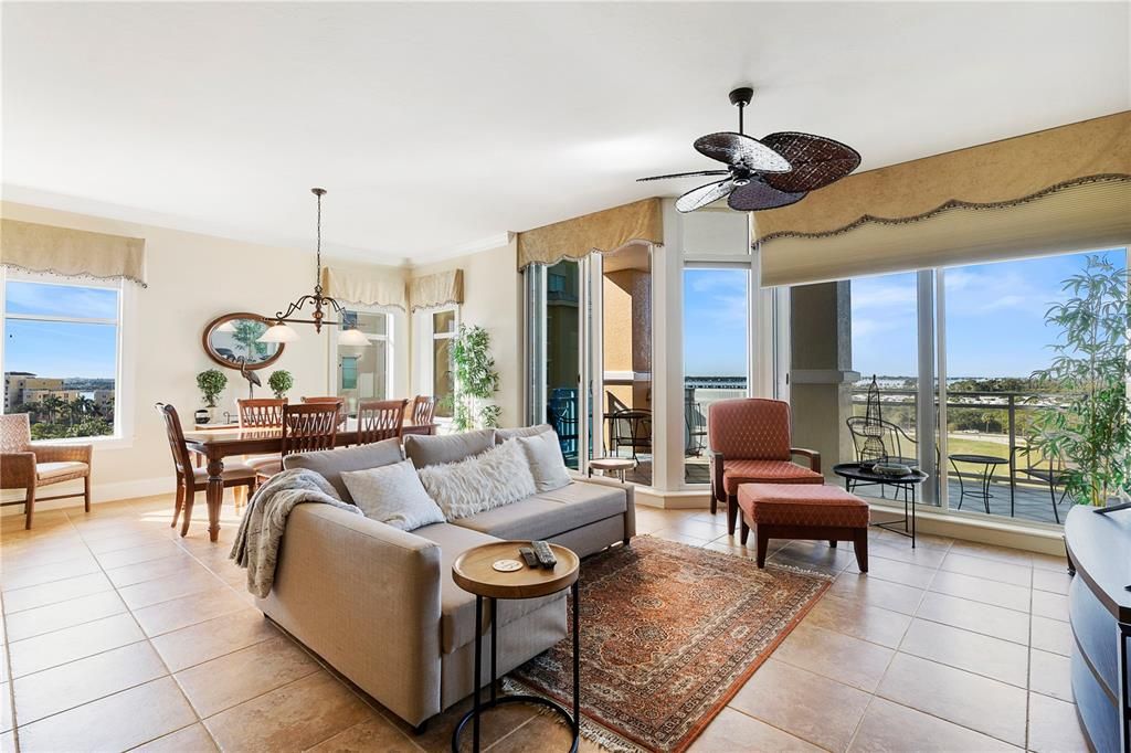 Dining room, Interior, Living room, Pendant Lights, Water