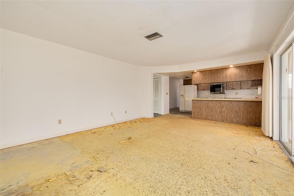Empty room, Interior, Kitchen