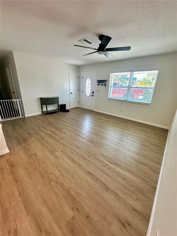 Empty room, Interior, Wood Texture Flooring