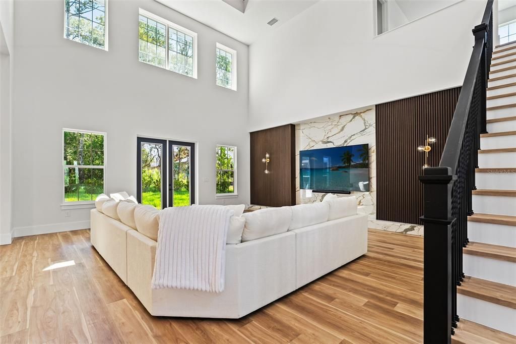 Interior, Living room, Wood Texture Flooring