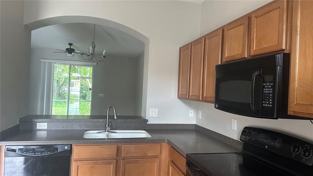 Chandelier, Interior, Kitchen