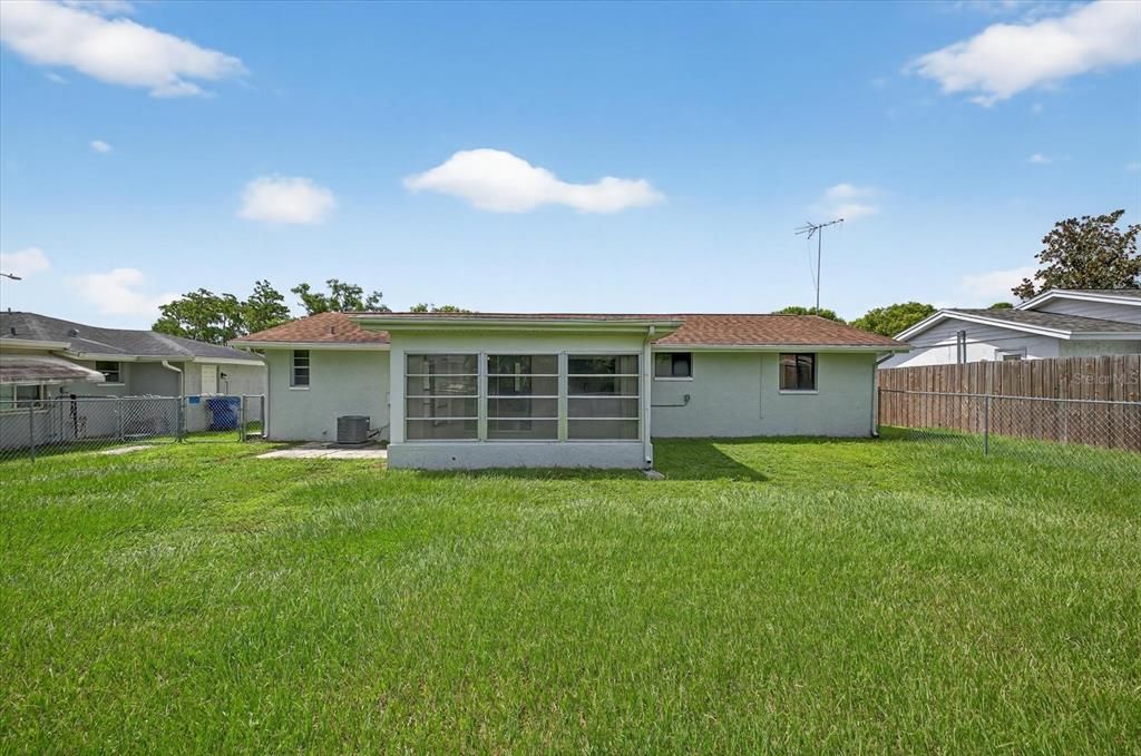 Backyard, Exterior