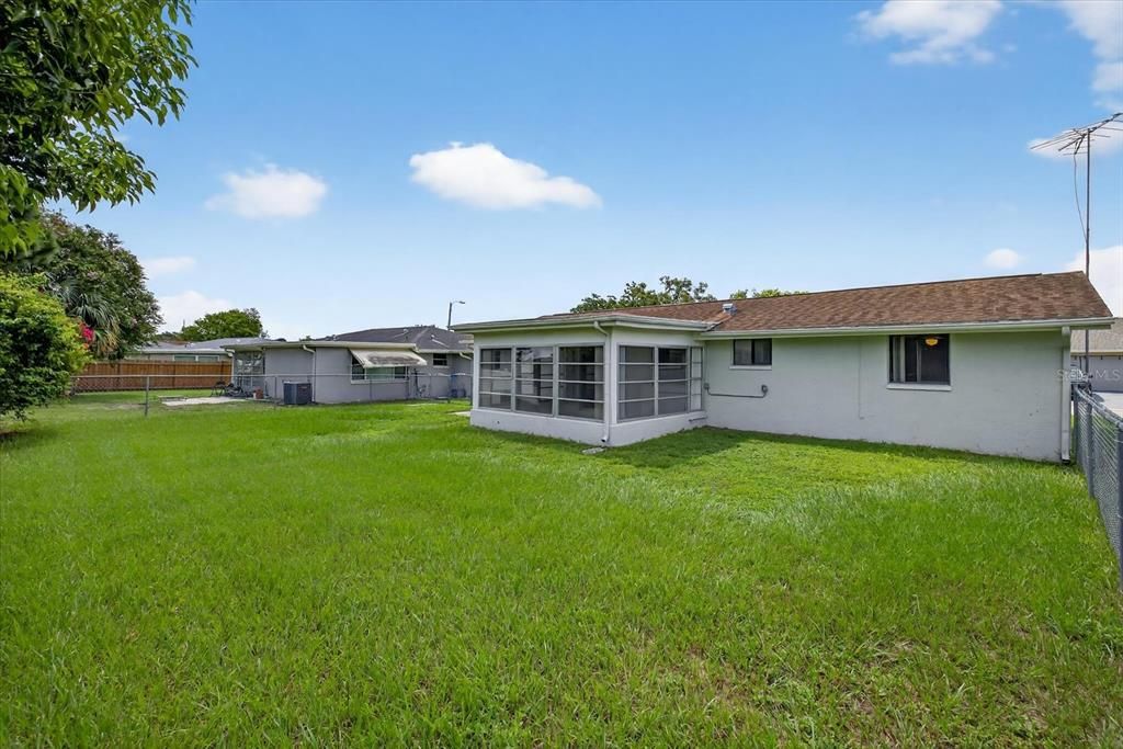 Backyard, Exterior