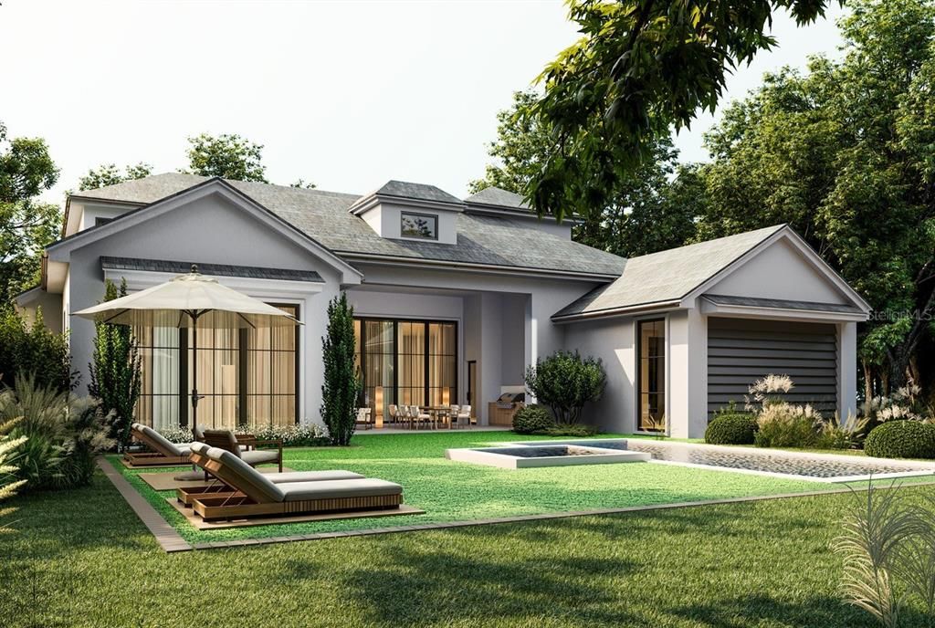 Backyard, Exterior