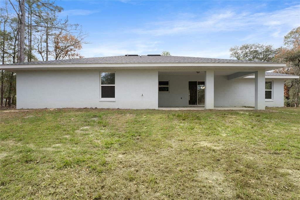 Backyard, Exterior