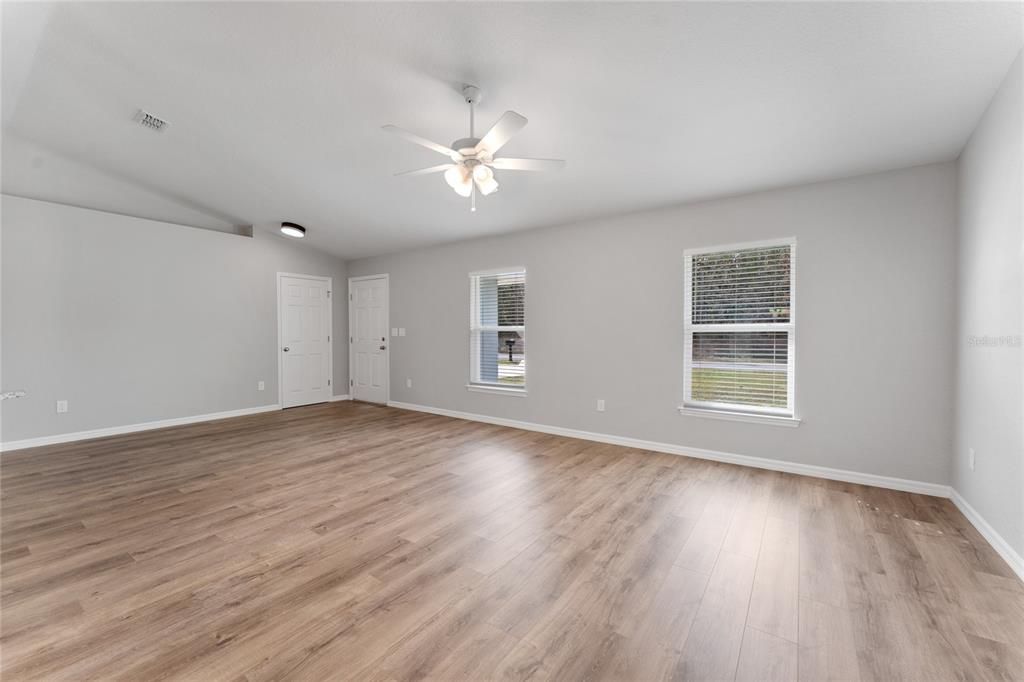 Empty room, Interior, Wood Texture Flooring