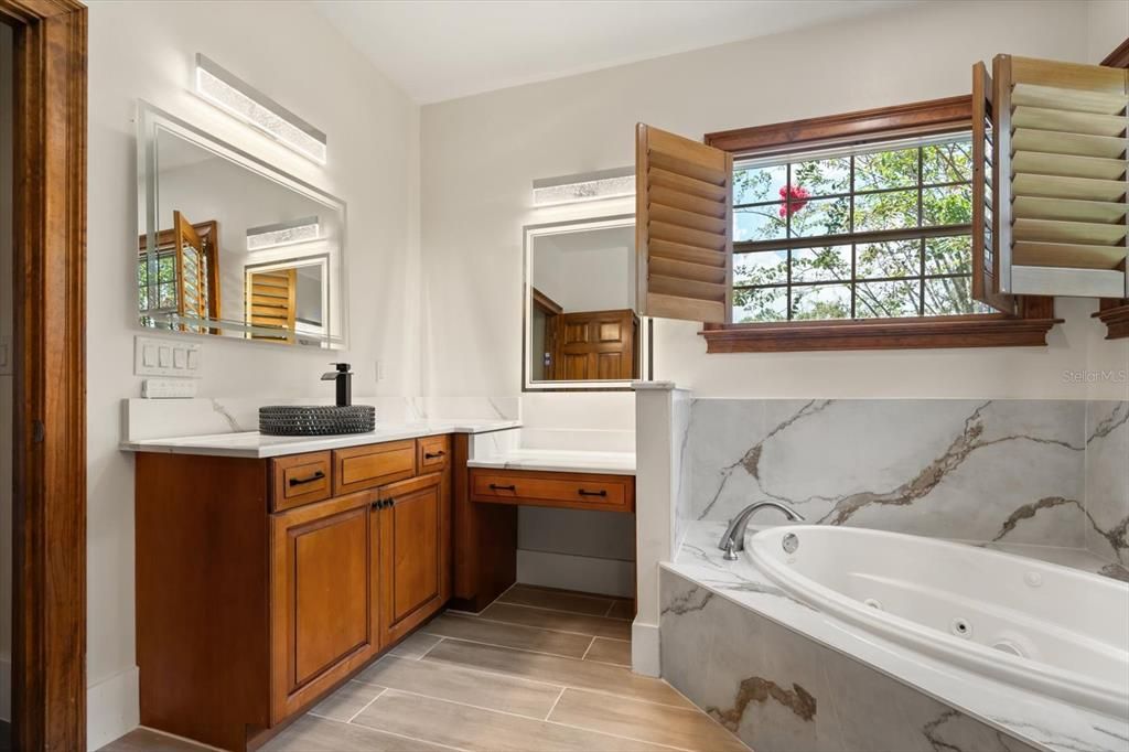 Bathroom, Interior, Marble Walls