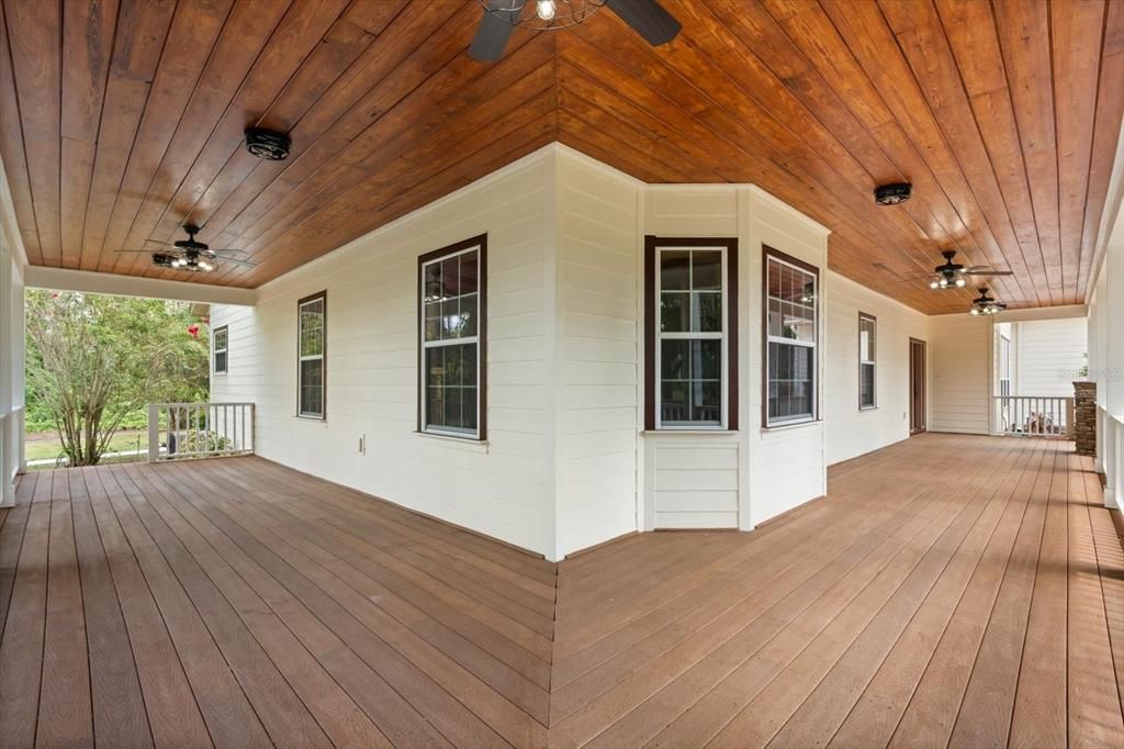Exterior, Wooden Ceilings, Wood Texture Flooring