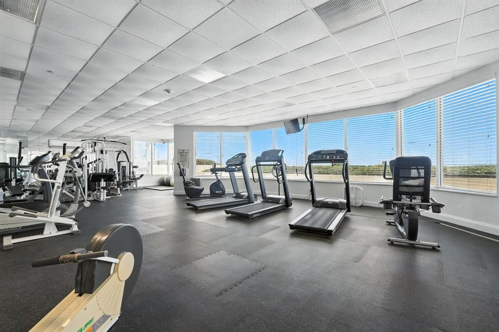 Fitness Equipment, Gym, Interior