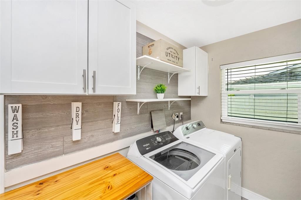 Interior, Washer, Wooden Walls