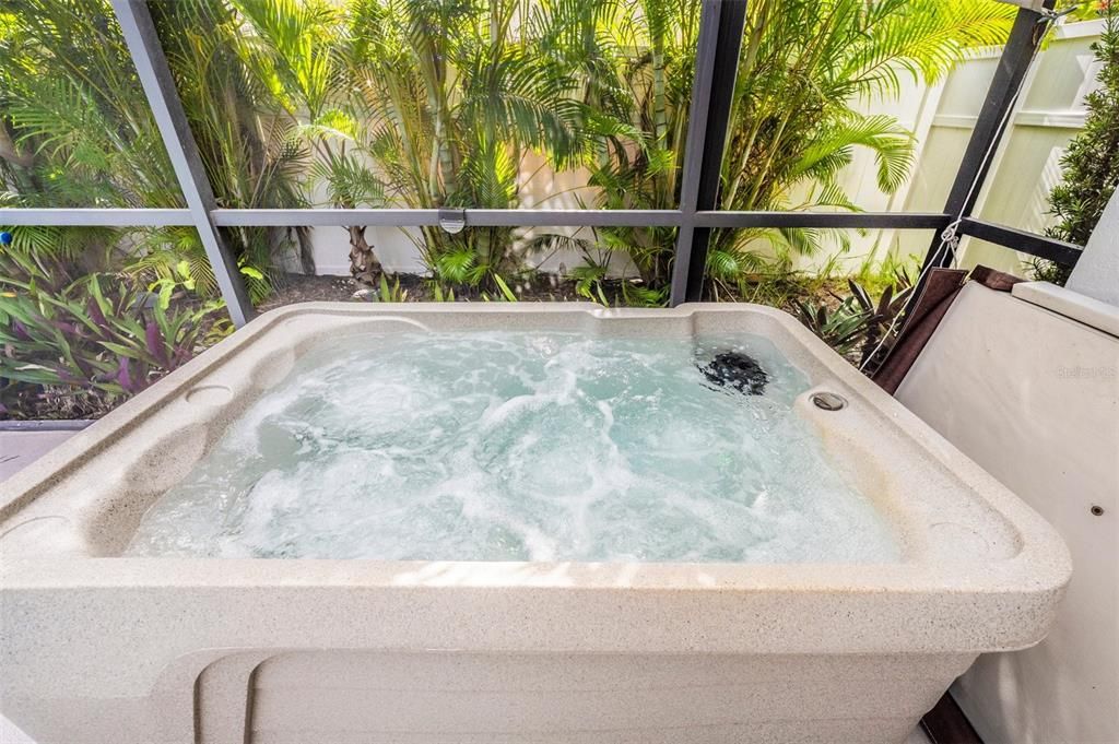 Hot Tub, Interior