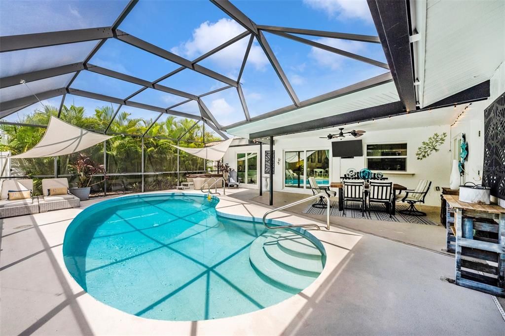 Glass Ceilings, Interior, Pool, Sun Room