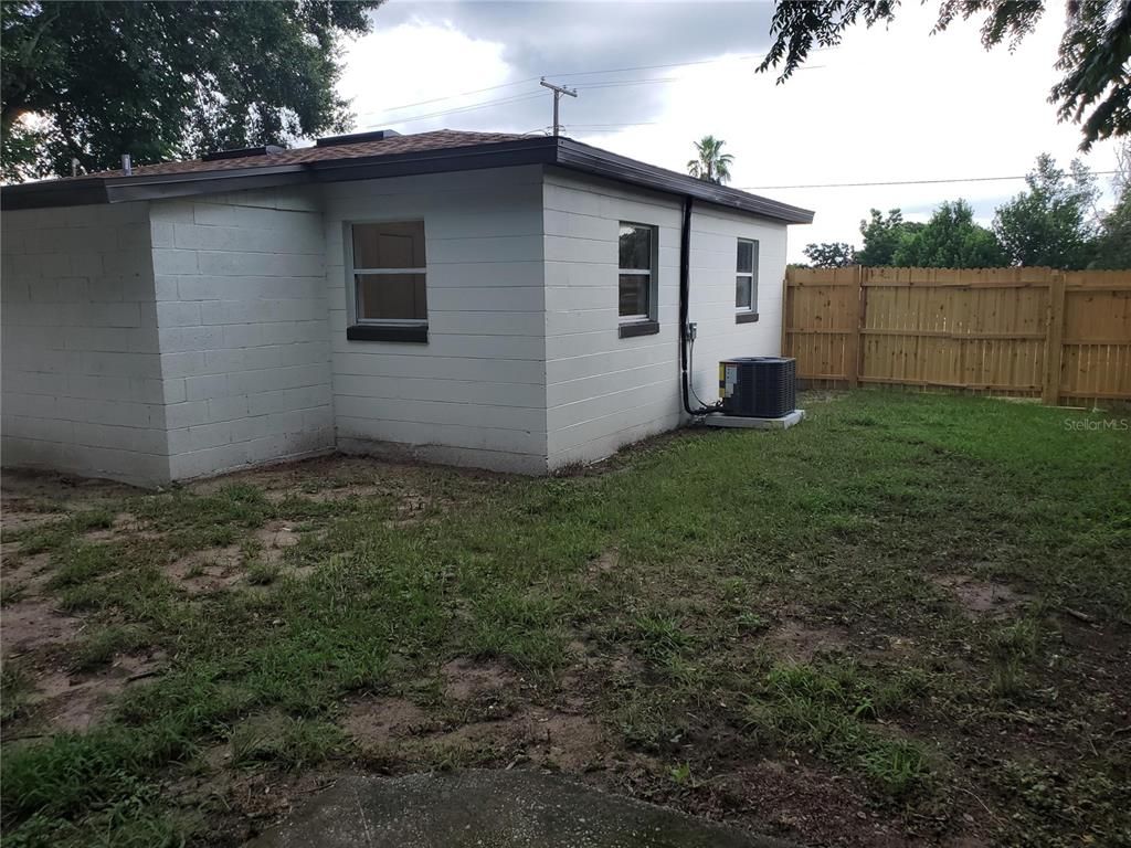 Backyard, Exterior