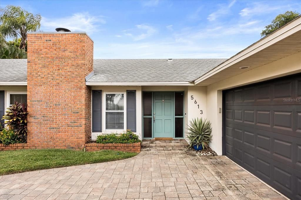 Attached, Exterior, Facade, Brick Facade, Ranch