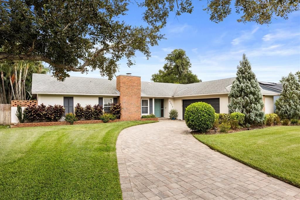 Attached, Backyard, Exterior, Facade, Ranch