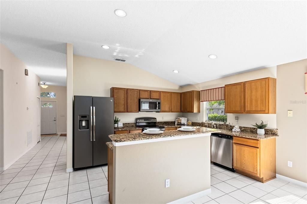 Interior, Kitchen, Recessed Lighting