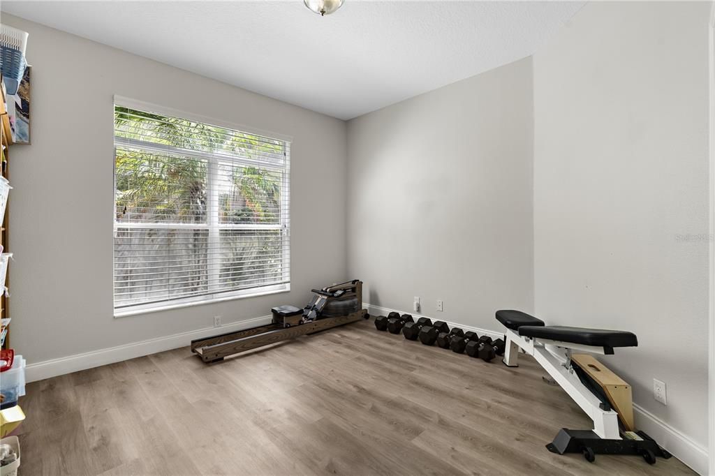 Fitness Equipment, Interior, Wood Texture Flooring