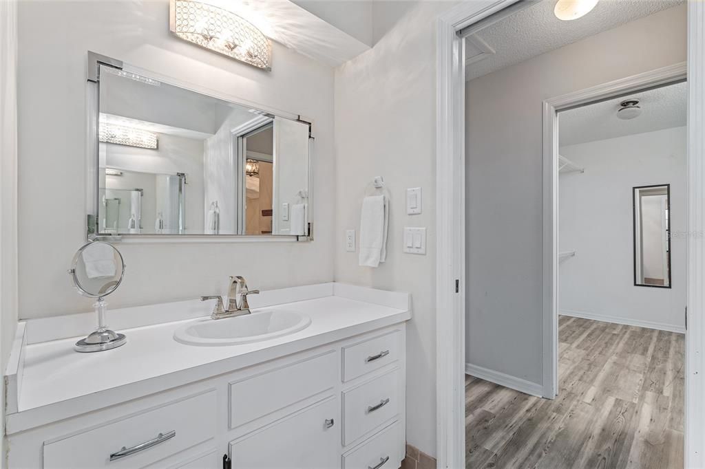 Bathroom, Interior, Wood Texture Flooring