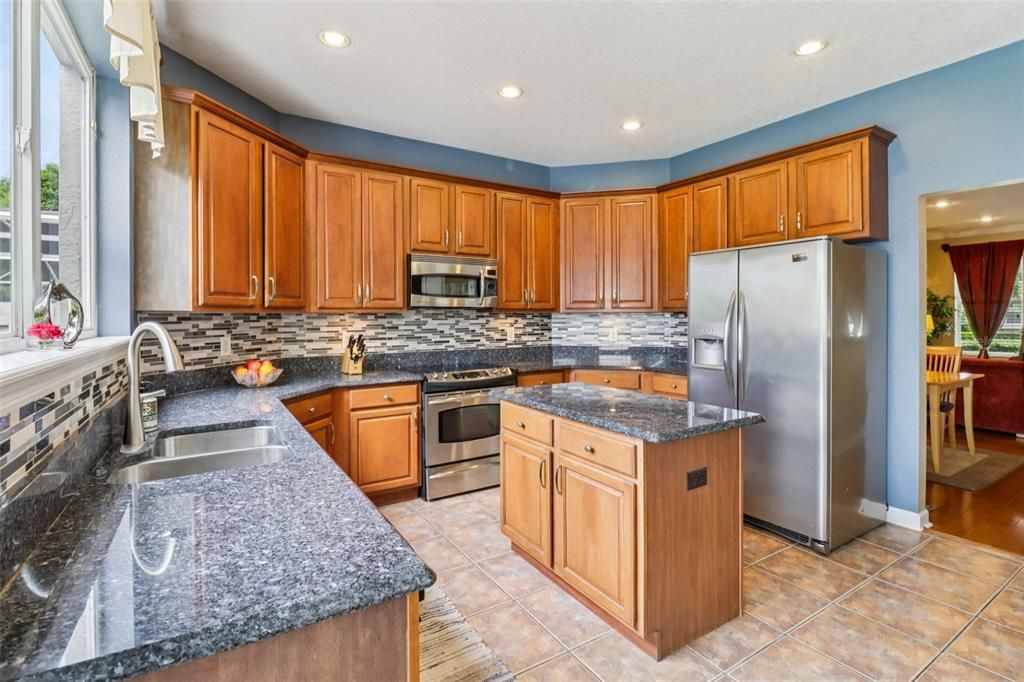 Interior, Kitchen, Recessed Lighting, Stainless Steel Appliances