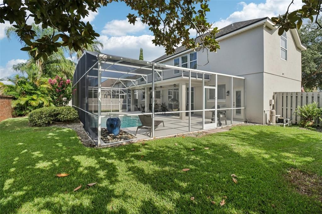 Backyard, Exterior