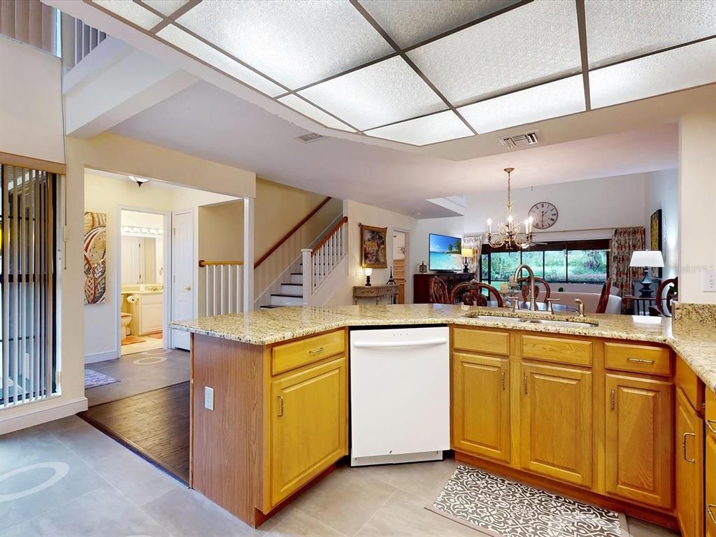 Chandelier, Dining room, Interior, Kitchen, Wood Texture Flooring