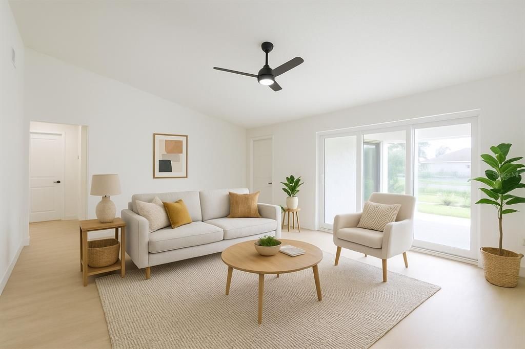 Interior, Living room