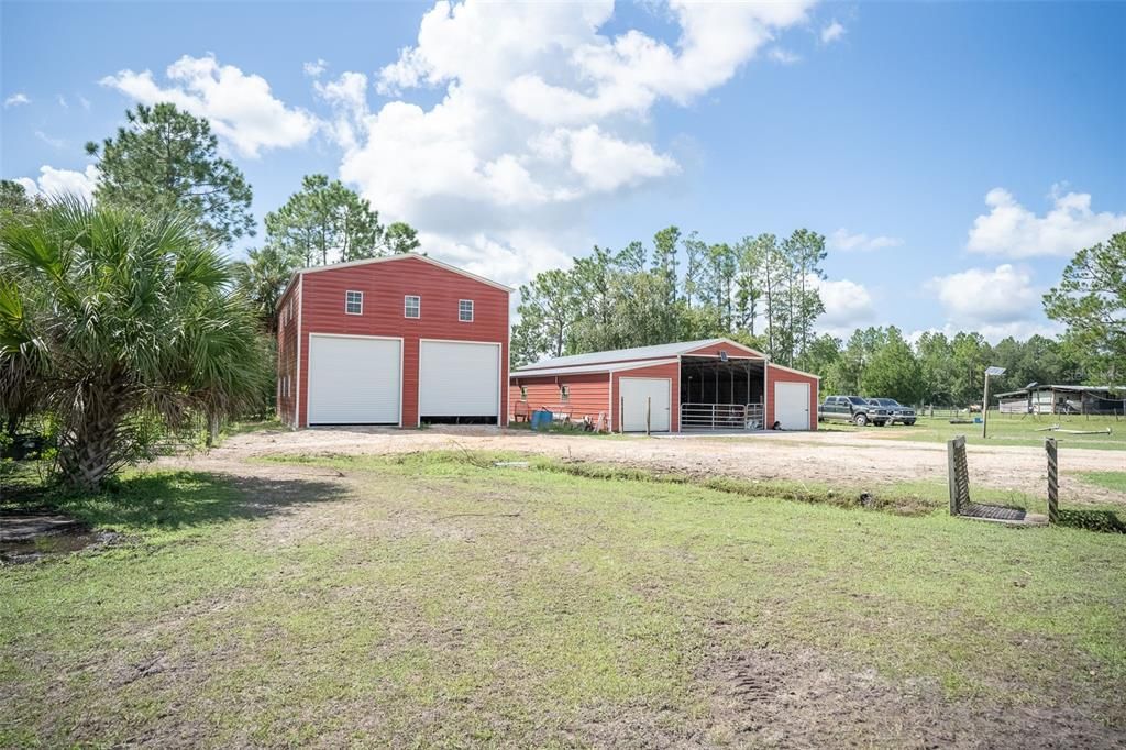 Backyard, Detached Garage, Exterior