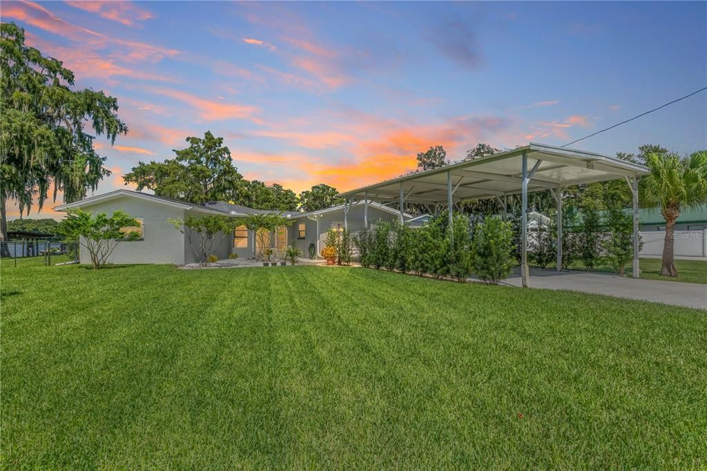 Backyard, Exterior