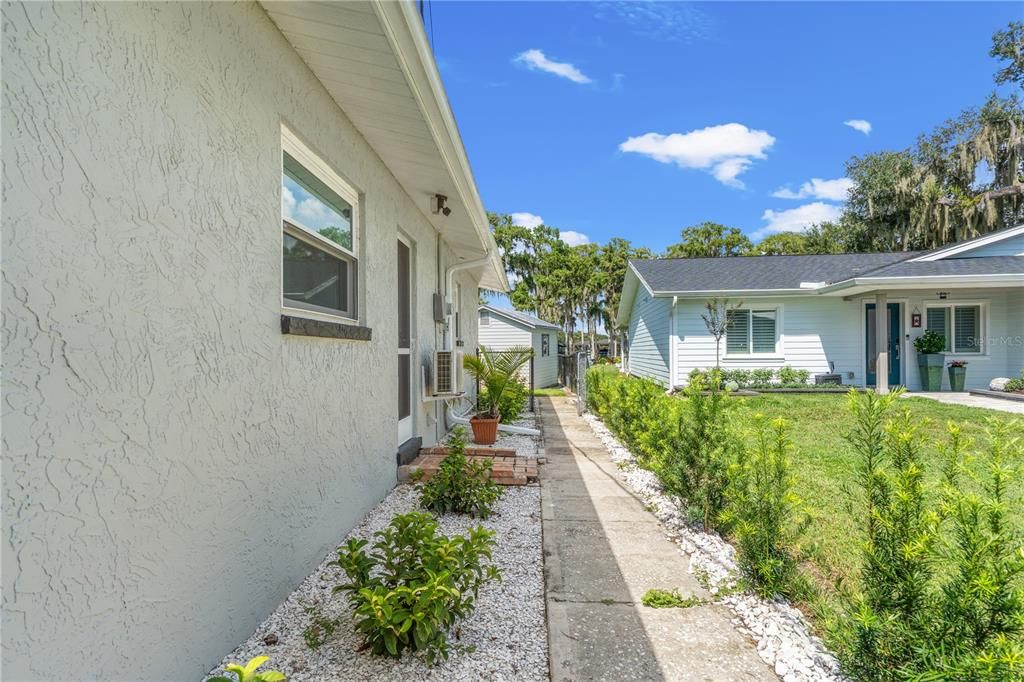Backyard, Exterior