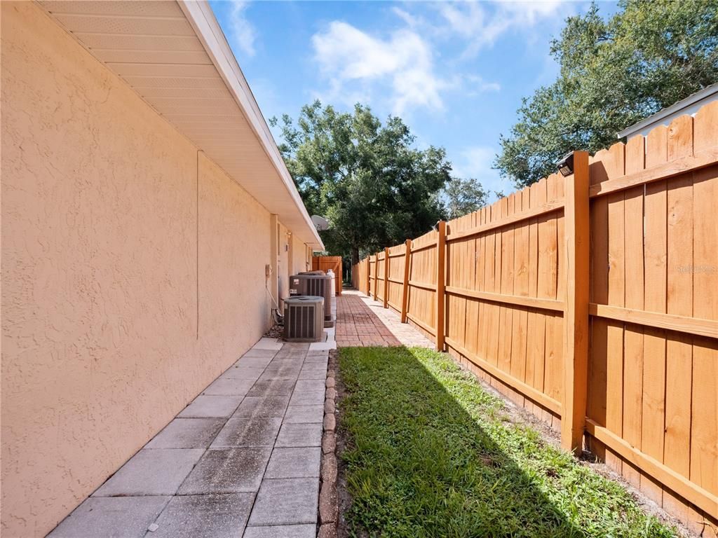 Backyard, Exterior
