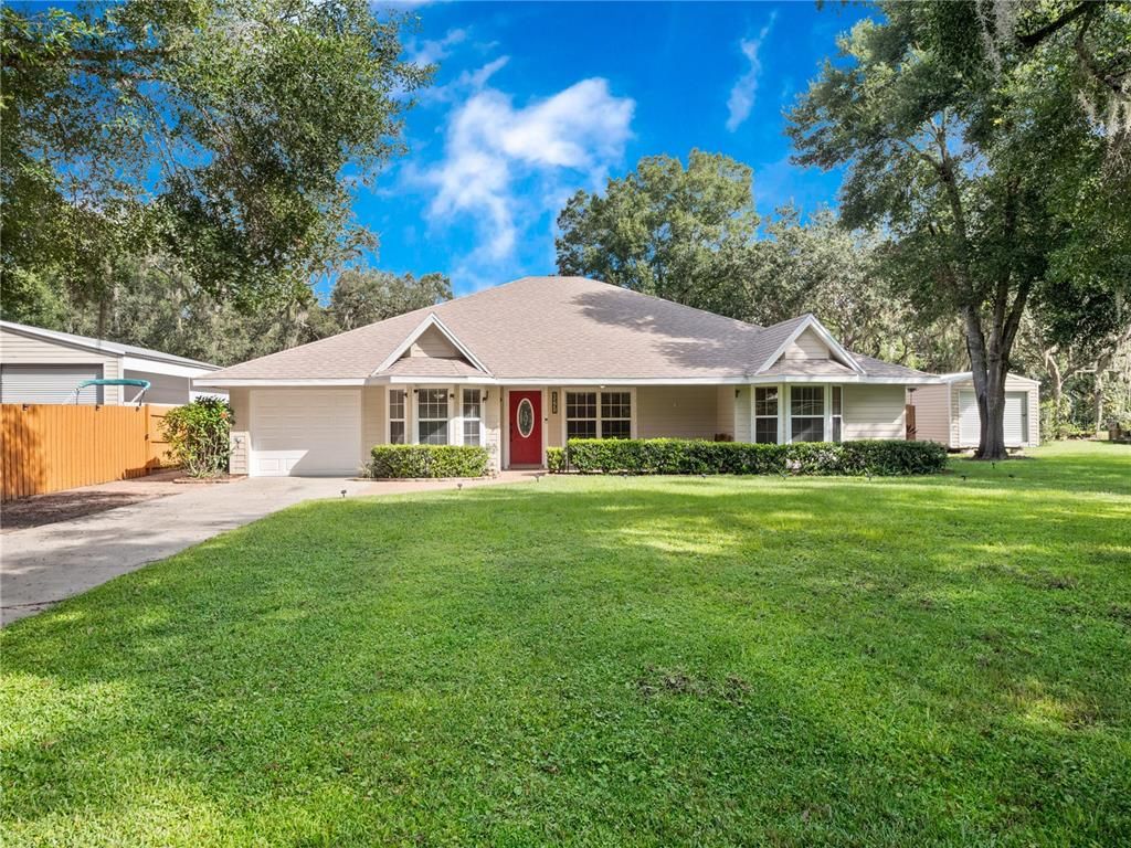 Attached, Backyard, Exterior, Facade, Ranch