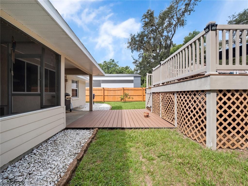Backyard, Exterior