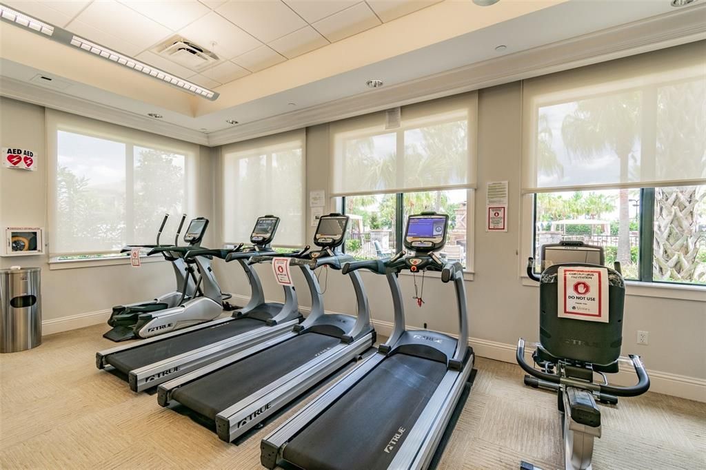 Fitness Equipment, Gym, Interior