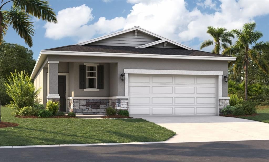 Attached, Exterior, Facade, American Craftsman