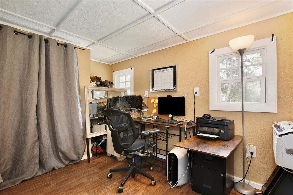 Home Office, Interior, Wood Texture Flooring