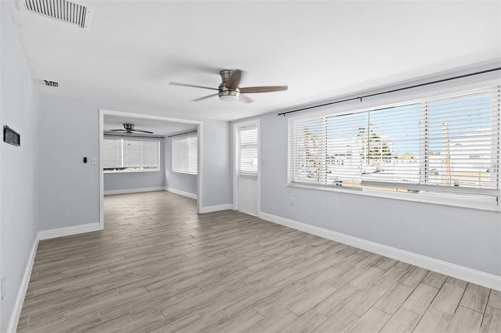 Empty room, Interior, Wood Texture Flooring