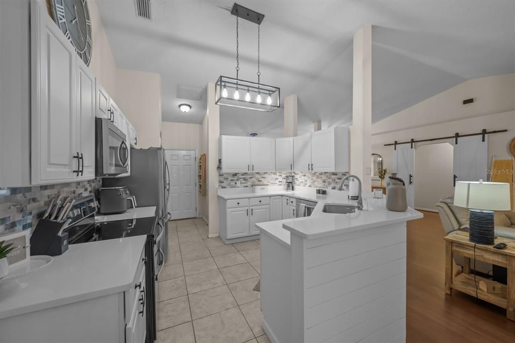 Interior, Kitchen, Pendant Lights